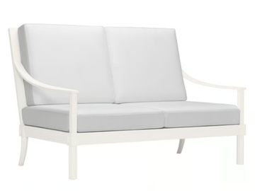 QUADRATL - 2 seater aluminium sofa by JANUS et Cie - view 3